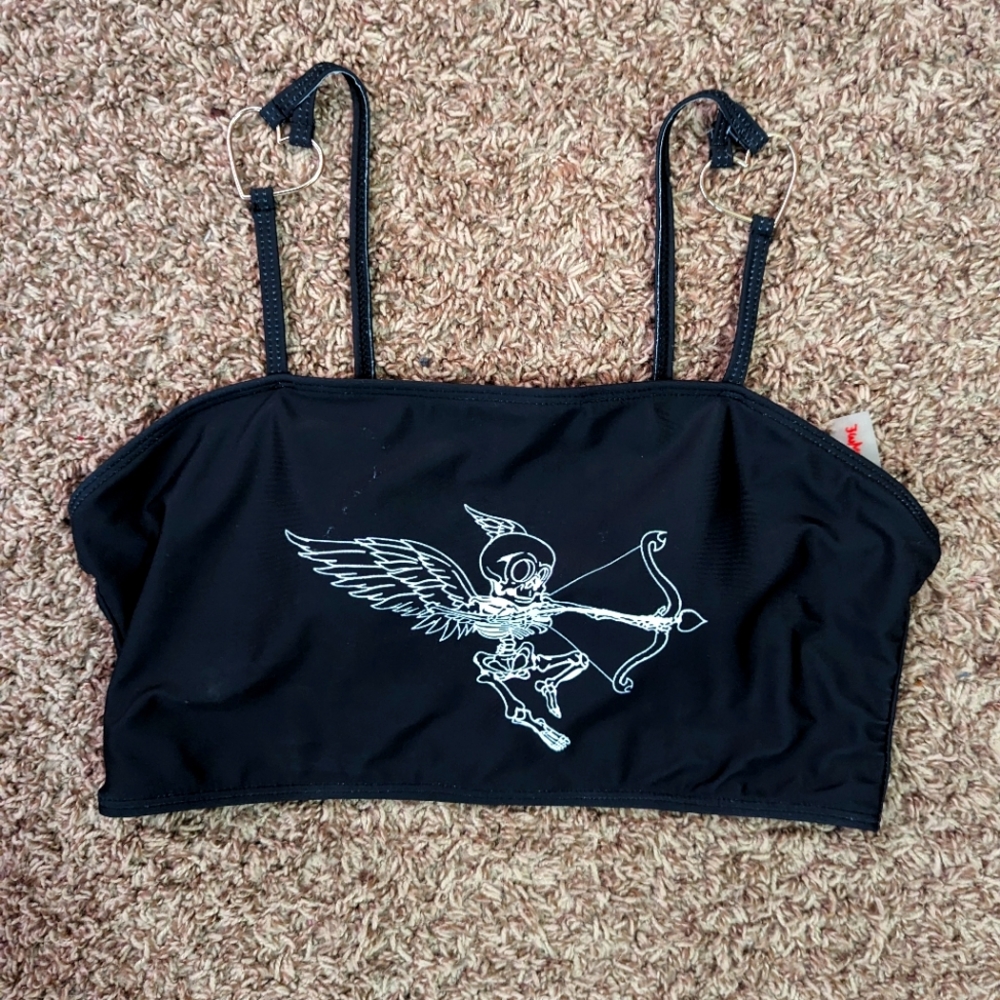 ROMWE Sagittarius Graphic Bikini Top